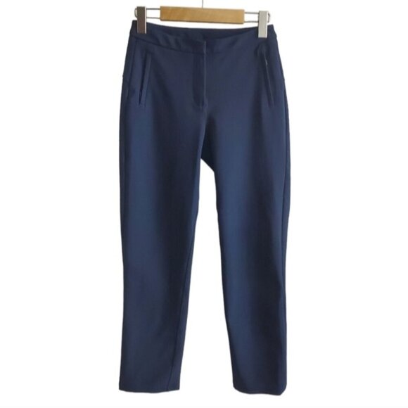 Lululemon True Navy On The Move Pants Size 2 - Picture 1 of 10